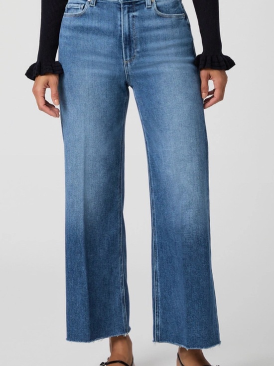 PAIGE Denim - PAIGE Anessa High Rise Wide Leg Jeans Westminster Wash Size 29